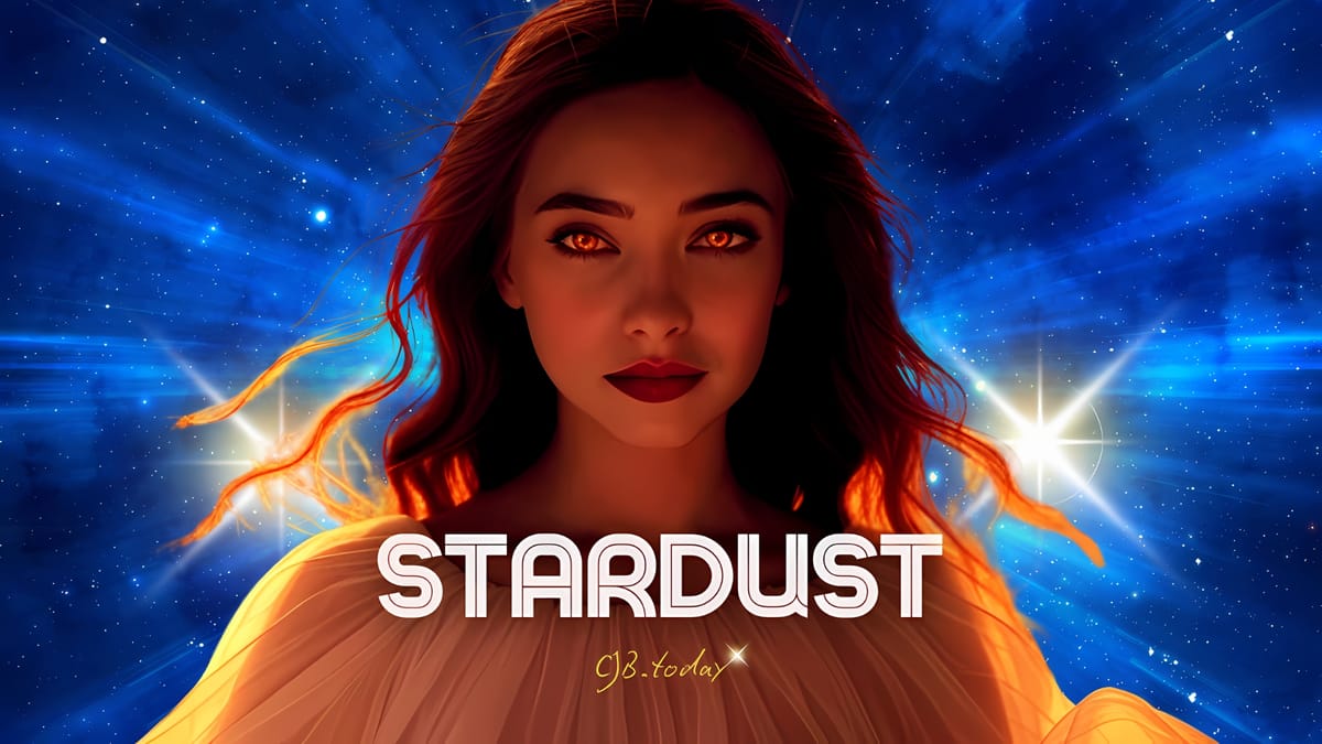 CJB.today music artist single cover for Stardust song